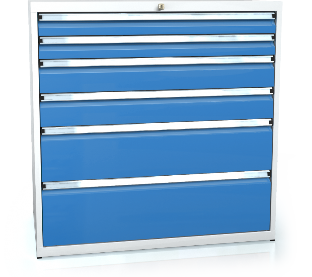Drawer cabinet 1018 x 1014 x 600 - 6x drawers